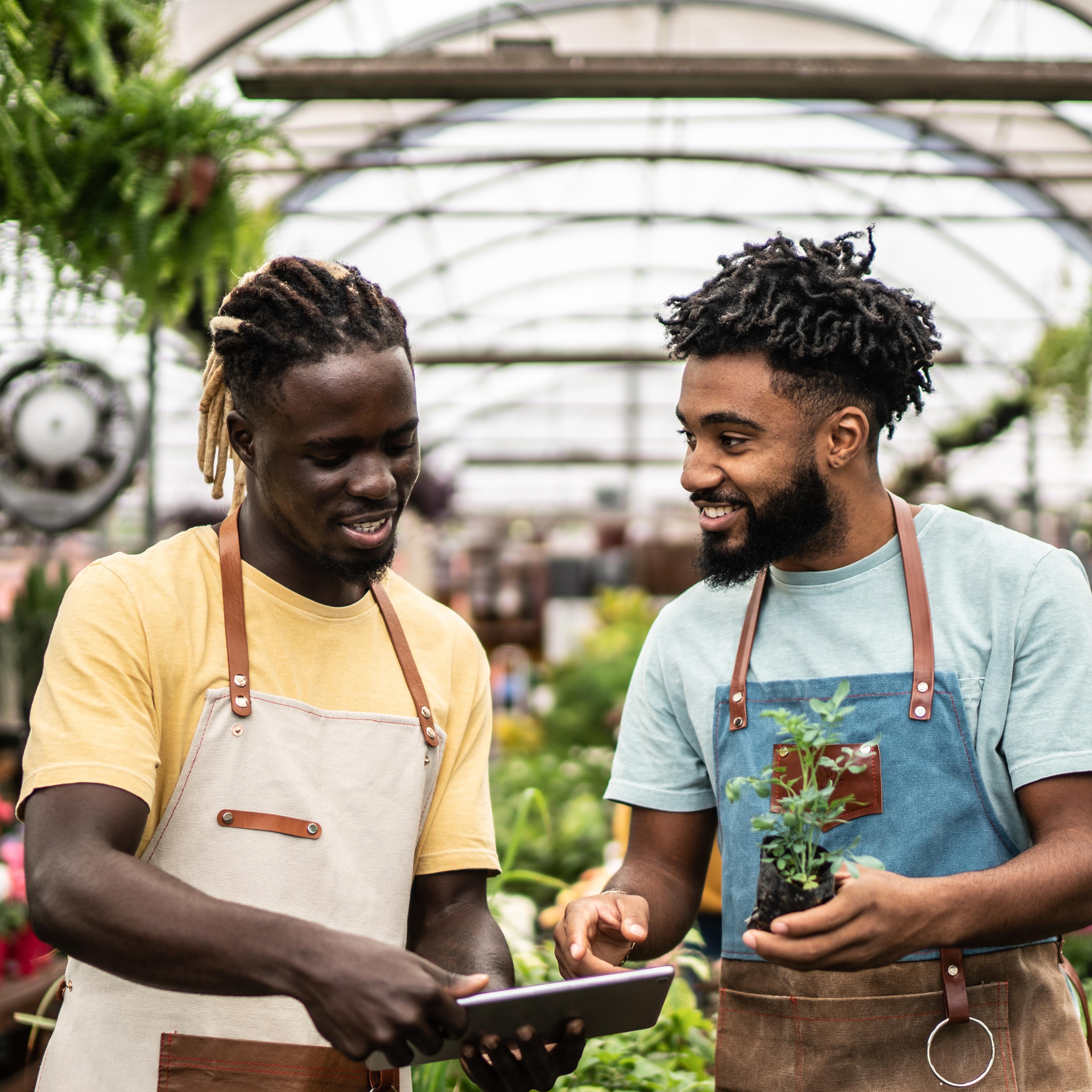 People working together